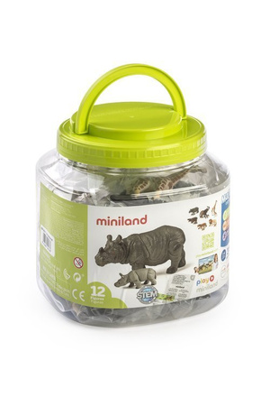 WILD ANIMALS + BABIES 12 UTS 25137
