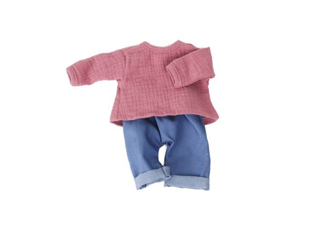 Zestaw: Spodenki jeansowe + bluzka Foxglove ROZMIAR 38