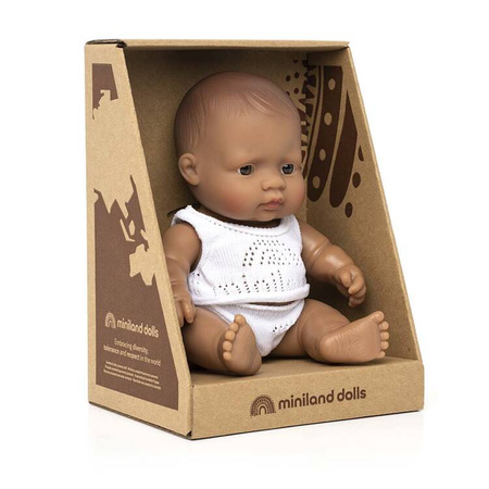 Lalka chłopiec Hiszpański 21cm Miniland Baby